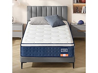 Eenpersoonsmatras 90 x 190 x 25 cm, hybrid pocket coil matras - afbeelding 1 van  7