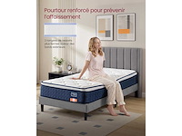 Eenpersoonsmatras 90 x 190 x 25 cm, hybrid pocket coil matras - afbeelding 6 van  7