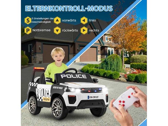 Eenzitter elektrische auto voor kinderen - afbeelding 1 van  4