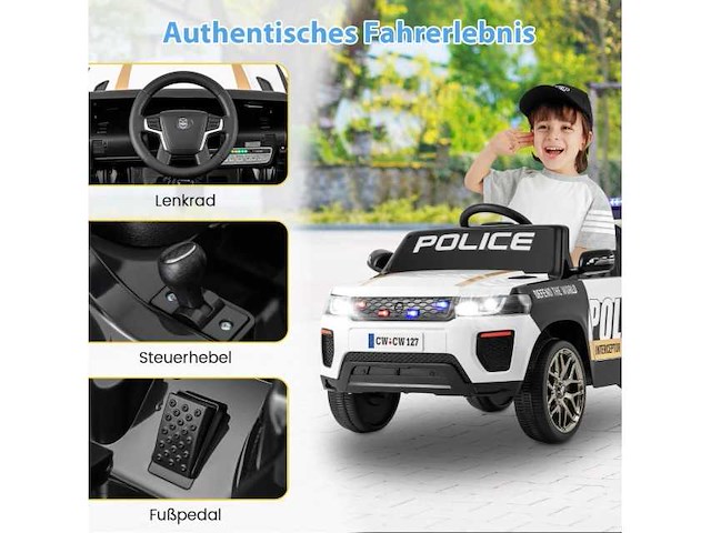 Eenzitter elektrische auto voor kinderen - afbeelding 2 van  4