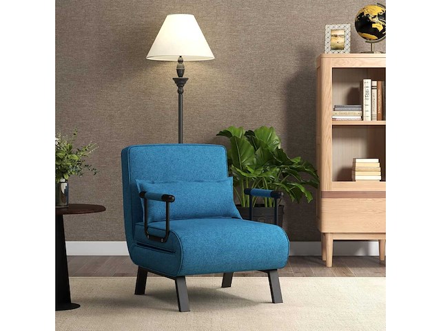 Eenzitter slaapbank, 4-in-1 fauteuil slaapbank - afbeelding 1 van  7