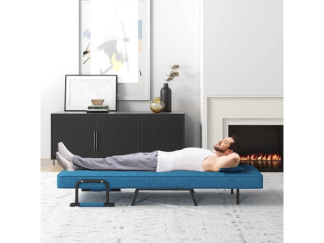 Eenzitter slaapbank, 4-in-1 fauteuil slaapbank - afbeelding 4 van  7