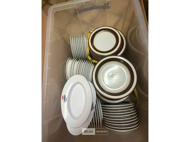 Eet- + dessertborden - afbeelding 1 van  2