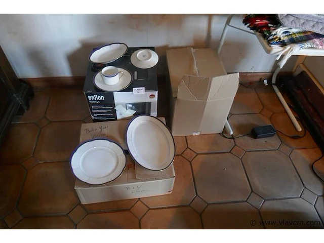 Eet en koffieservies - afbeelding 1 van  2
