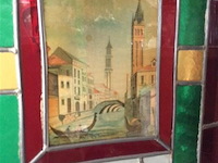 Eetk. 2 buffet kasten + tafel + stoelen - afbeelding 8 van  10