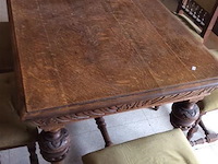 Eetk. 2 buffet kasten + tafel + stoelen - afbeelding 9 van  10