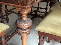 Eetk. 2 buffet kasten + tafel + stoelen - afbeelding 10 van  10