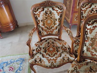 Eetkamer met dressoir, vitrinekast, tafel en 6 stoelen - afbeelding 22 van  27