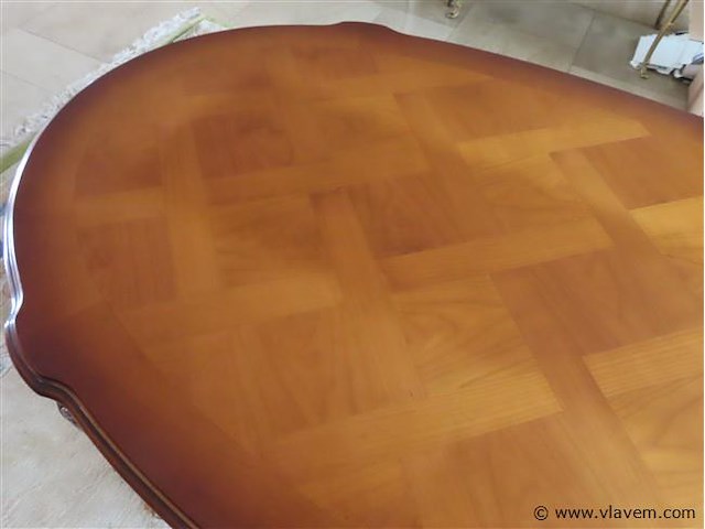 Eetkamer met dressoir, vitrinekast, tafel en 6 stoelen - afbeelding 27 van  27