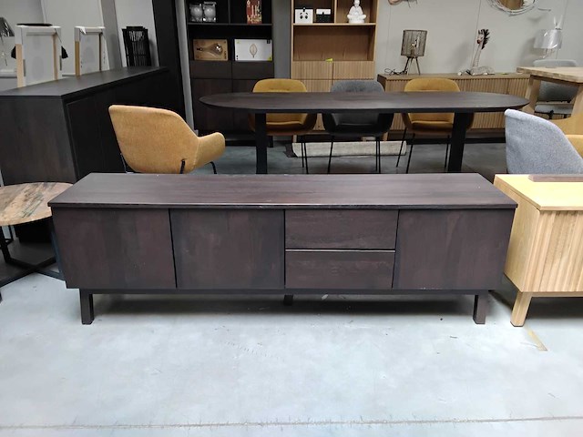 Eetkamer set massief eik - afbeelding 1 van  3