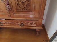 Eetkamer, twee kasten, tafel en 6 stoelen - afbeelding 3 van  15