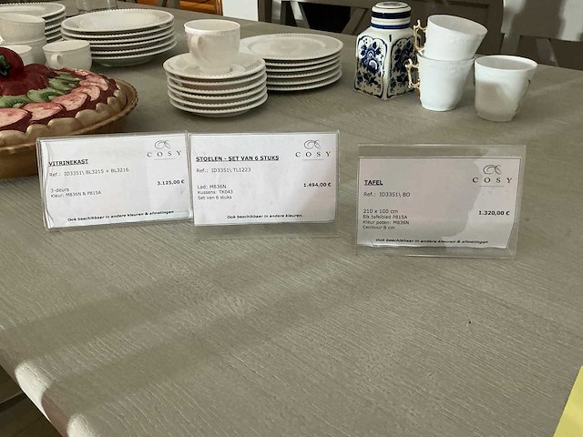 Eetkamerset - afbeelding 3 van  8