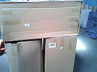 Eetkamerstoel - bordeauxrood leer (4x) - afbeelding 4 van  4