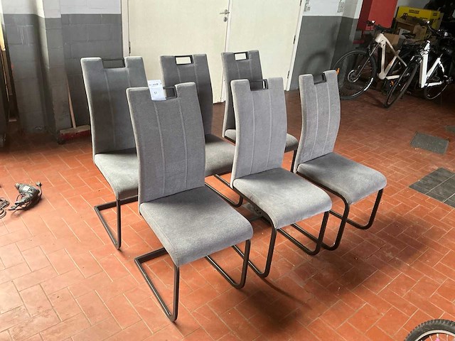 Eetkamerstoel (6x) - afbeelding 1 van  4