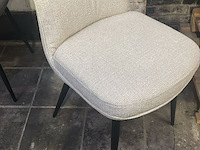Eetkamerstoel beige met pocketveren - afbeelding 1 van  1