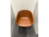 Eetkamerstoel cognac - afbeelding 2 van  2