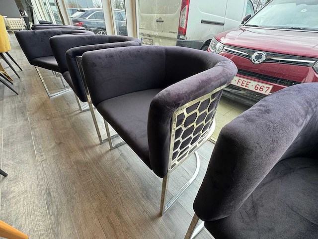 Eetkamerstoel honey (6x) - afbeelding 1 van  1