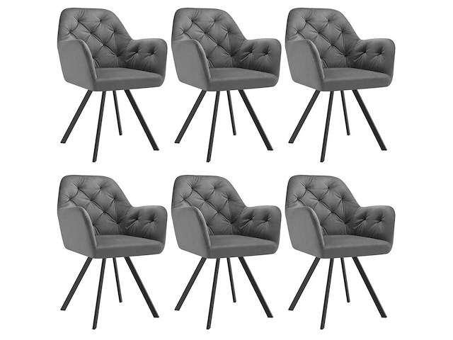 Eetkamerstoel (mix x6) - afbeelding 2 van  12