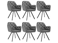 Eetkamerstoel (mix x6) - afbeelding 2 van  12