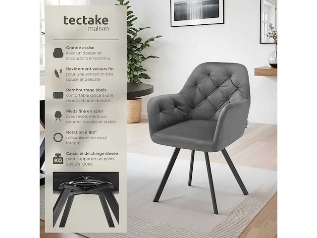 Eetkamerstoel (mix x6) - afbeelding 3 van  12