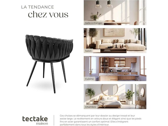 Eetkamerstoel (mix x6) - afbeelding 9 van  14