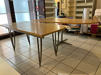 Eetkamertafel (2x) - afbeelding 1 van  3