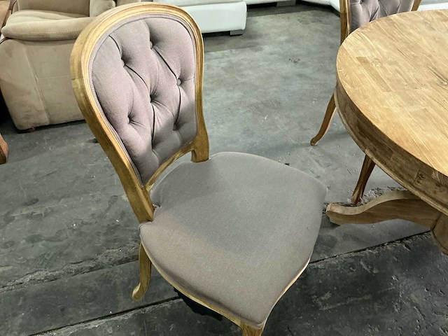 Eetkamertafel + 4 stoelen - afbeelding 2 van  3