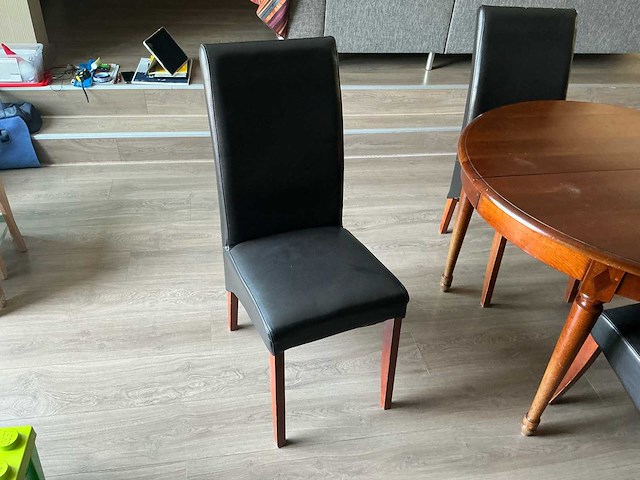 Eetkamertafel + 6 stoelen. - afbeelding 3 van  8