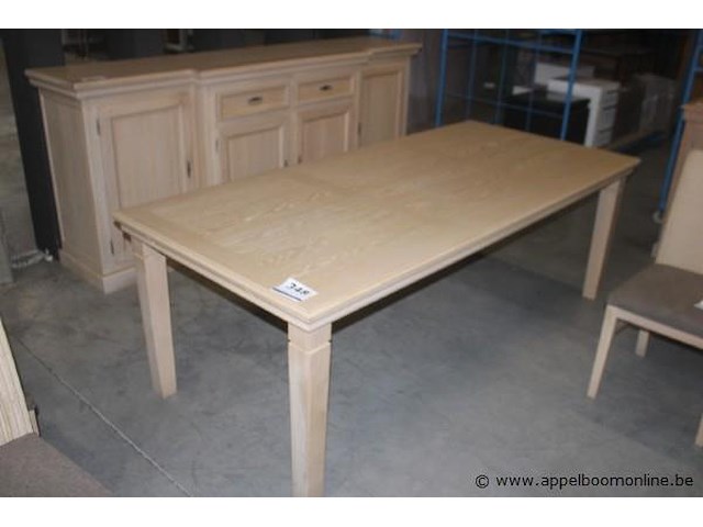 Eetkamertafel eik natuur - afbeelding 1 van  1