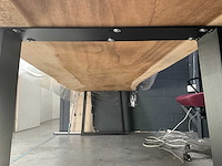 Eetkamertafel massief hout - afbeelding 5 van  6