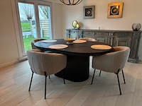 Eetkamertafel met 4 stoelen - afbeelding 1 van  4