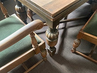 Eetkamertafel met 6 stoelen - afbeelding 2 van  6