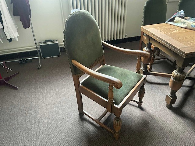 Eetkamertafel met 6 stoelen - afbeelding 5 van  6