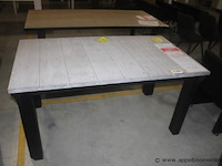 Eetkamertafel met brest-poot 160x90cm - brest - afbeelding 1 van  1