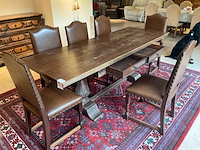 Eetkamertafel met stoelen - afbeelding 1 van  4