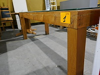 Eetkamertafel + ronde tafel - afbeelding 3 van  5