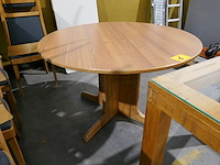 Eetkamertafel + ronde tafel - afbeelding 4 van  5