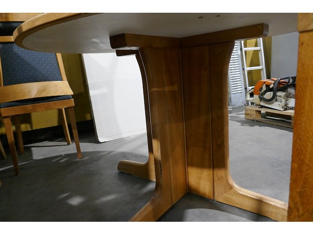 Eetkamertafel + ronde tafel - afbeelding 5 van  5