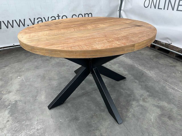 Eettafel - rond - afbeelding 1 van  8