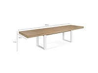 Eettafel 200-300 cm - uitschuifbaar - afbeelding 7 van  9