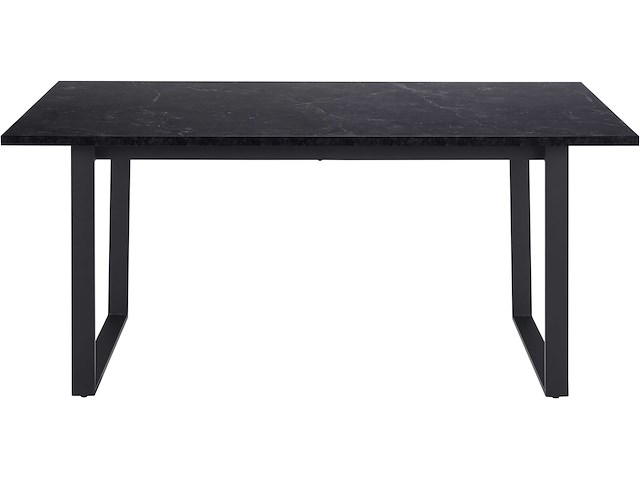 Eettafel amanda 160x90 - marmer/zwart - afbeelding 3 van  7
