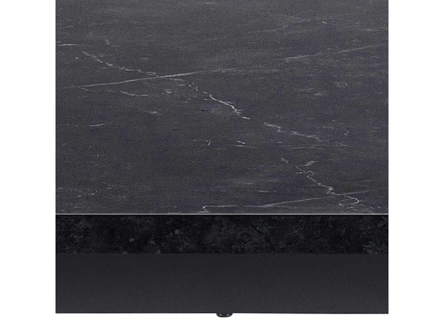 Eettafel amanda 160x90 - marmer/zwart - afbeelding 5 van  7