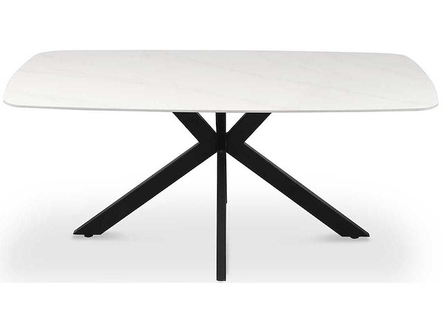 Eettafel apollo | 180 x 90 x 76 cm | stenen design - afbeelding 4 van  7
