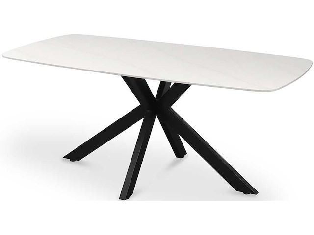 Eettafel apollo | 180 x 90 x 76 cm | stenen design - afbeelding 5 van  7
