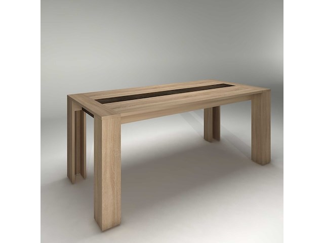 Eettafel ares 90x190 - eik decor - afbeelding 1 van  4