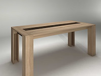 Eettafel ares 90x190 - eik decor - afbeelding 1 van  4