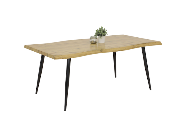 Eettafel brihanne 180x100 cm-boomrand - afbeelding 1 van  3
