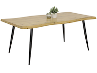 Eettafel brihanne 180x100 cm-boomrand - afbeelding 1 van  3