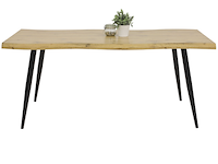 Eettafel brihanne 180x100 cm-boomrand - afbeelding 2 van  3