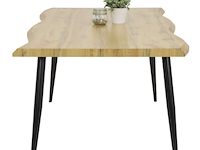 Eettafel brihanne 180x100 cm-boomrand - afbeelding 3 van  3